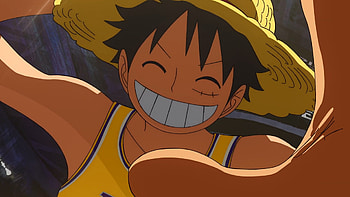 Straw Hat Slam: Luffy x Lakers, Anime, One Piece, Monkey D. Luffy, Los Angeles Lakers HD wallpaper