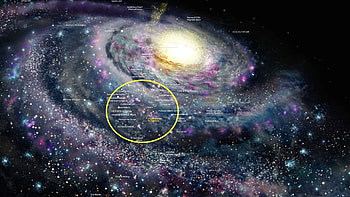 Galaxy, space, nature, stars HD wallpaper