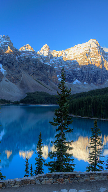 Canada travels, Mountains and parks, Moraine Lake HD phone wallpaper