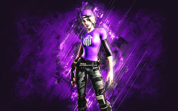 Fortnite Branded Brigadier Skin, Fortnite, main characters, purple stone background, Branded Brigadier, Fortnite skins, Branded Brigadier Skin, Branded Brigadier Fortnite, Fortnite characters HD wallpaper