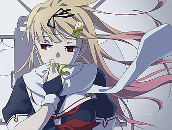 Yuudachi - Kantai Collection, Yuudachi (Kancolle), Anime, Kantai Collection HD wallpaper
