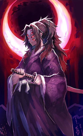 Kokushibou, Anime, Demon_Slayer HD phone wallpaper