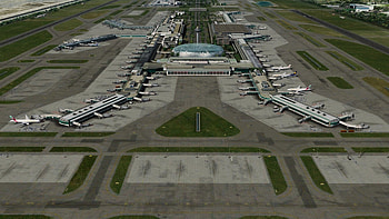 Singapore Changi Airport, Travel experience, Imaginesim review, P3DV4 simulation HD wallpaper