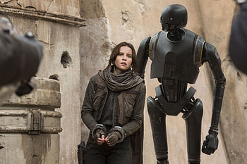 Felicity Jones, Rogue One, Relieved actress, Epic Star Wars movie HD wallpaper