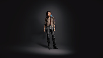 Cyberpunk 2077 Female V HD wallpaper