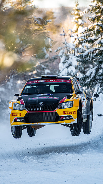 Arctic Rally, Car Race HD phone wallpaper