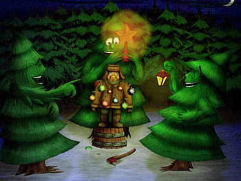 Plants, New Year, Fir-Trees HD wallpaper