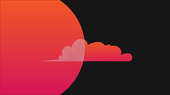 Minimal, sun & cloud HD wallpaper