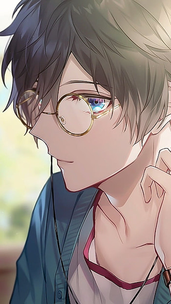 Anime Cute Boy, Beautiful Glasses, Cool HD phone wallpaper