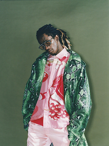 Young Thug, In-depth article about his career, Lilin magazine feature, Versatile artist HD phone wallpaper