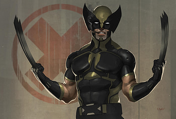 Wolverine Arts, wolverine, superheroes, digital-art, artwork, deviantart HD wallpaper