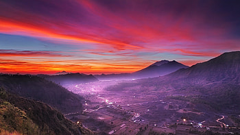 Indonesia Landscape Nature, nature, landscape HD wallpaper