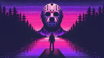 The Friday 13th Game, friday-the-13th-the-games, 2025-games, games, mask, artwork, art, digital-art, deviantart HD wallpaper