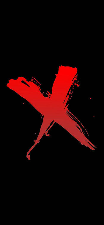 Black&Red X, X_X, red, black HD phone wallpaper