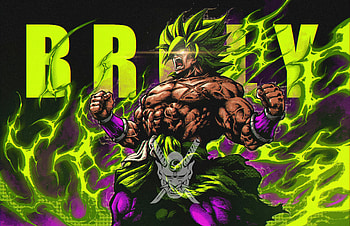 Broly Dragon Ball , broly, dragon-ball, anime, artist, artwork, digital-art, behance HD wallpaper