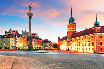 Warsaw Old Town, Poland HD wallpaper