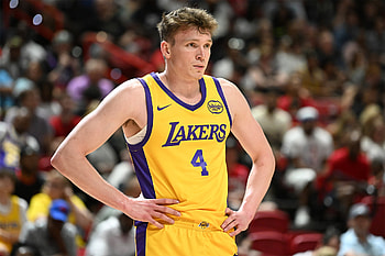 Dalton Knecht Matches NBA Rookie Record In Career-High 37 points with 9 3-pointers, Sports, NBA, Los Angeles Lakers HD wallpaper