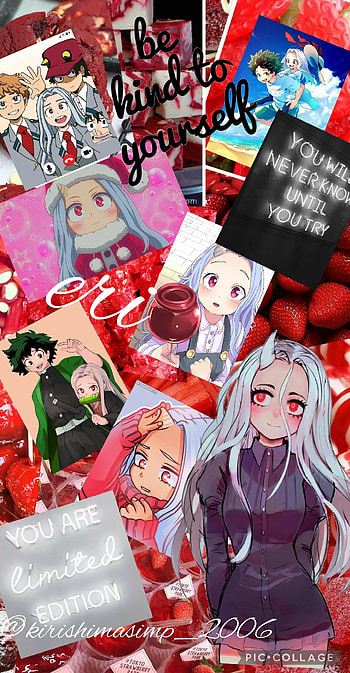 Eri, japanese, mha, the big 3, sweets aesthetics, bnha, cute, positive quotes, anime HD phone wallpaper