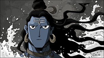 : Powerful Shiva Mahadev Illustration, Shiva, Mahadev HD wallpaper