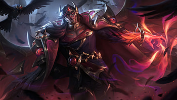 Swain Nightbringer Skin LoL WR Splash Art, Video Game, League Of Legends, Swain (League Of Legends) HD wallpaper