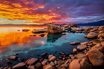 Sunset, sky, nature, cloud HD wallpaper