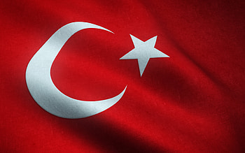 Turkey flag, fabric texture, Turkish flag, Flag of Turkey, 3d Turkey flag, Europe HD wallpaper