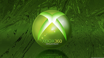 Xbox 360 Green Water, background, green, xbox, cool, xbox 360, water HD wallpaper