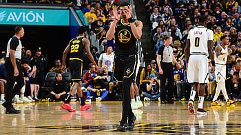 Nuggets vs Warriors, Jordan Poole HD wallpaper