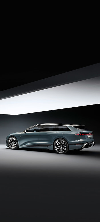 electric car, vehicle, Audi A6 E-Tron HD phone wallpaper