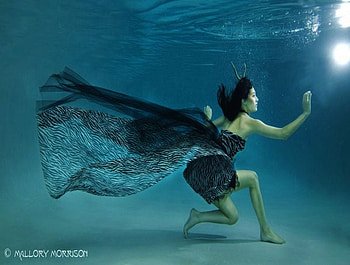 UNDERWATER BEAUTY, wet, light, veil, underwater, beauty HD wallpaper
