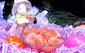 Candies, sweet, bowl, food HD wallpaper