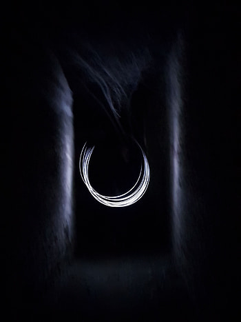 Dark, Long-Term Exposure, Circle HD phone wallpaper