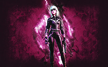 Fortnite Racing Suit Harlowe Skin, Fortnite, main characters, purple stone background, Racing Suit Harlowe, Fortnite skins, Racing Suit Harlowe Skin, Racing Suit Harlowe Fortnite, Fortnite characters HD wallpaper