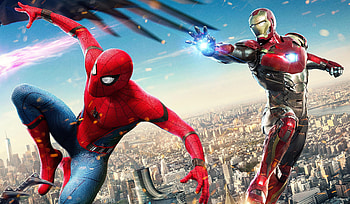 Iron Man And Spiderman In Spiderman Homecoming , spiderman-homecoming, spiderman, iron-man, 2017-movies, movies, super-heroes HD wallpaper