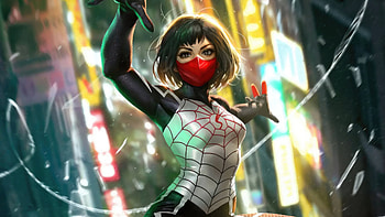 Silk Masterpiece, silk, superheroes, artwork, digital-art HD wallpaper