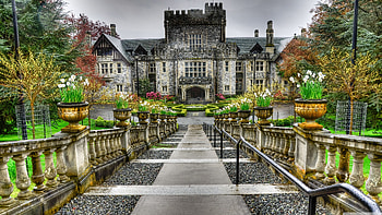 Hatley, Castles HD wallpaper