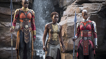 Black Panther, Florence Kasumba, Lupita Nyong'o, movies HD wallpaper