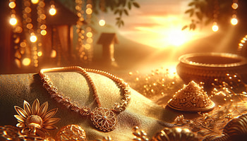 Golden Necklace Elegance -, gold necklace HD wallpaper
