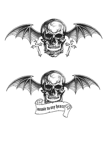 tattoo design A7x ( avegend sevenfold ) HD phone wallpaper