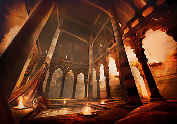 Bath palace, video game HD wallpaper