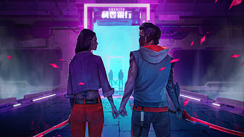 Cyborg Couple, cyborg, love, couple, artist, artwork, digital-art, artstation HD wallpaper