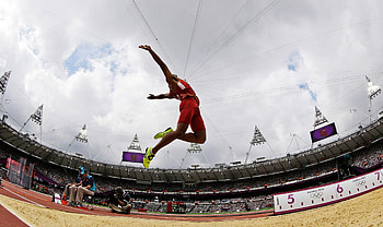 London 2012 Summer Olympics, Long Jump HD wallpaper