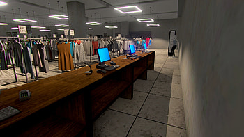 : Mannequin (2024) in a Virtual Store Setting, video game, Mannequin (2024) HD wallpaper