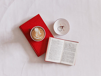 Booked by Caffeine ☕, man made, book HD wallpaper