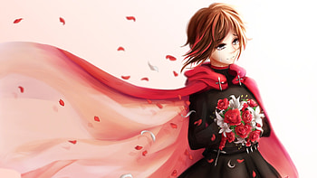 rwby ruby rose anime HD wallpaper