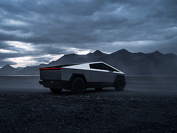 Stunning Ultra of the Tesla Cybertruck, vehicle, Tesla, Tesla Cybertruck HD wallpaper