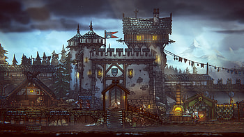 Tails of Iron 2: Whiskers of Winter - Castle, video game, Tails of Iron 2: Whiskers of Winter, castle HD wallpaper