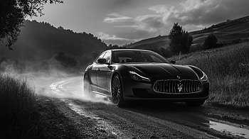 Maserati Quattroporte — Midnight Drive, Maserati Quattroporte, Maserati HD wallpaper
