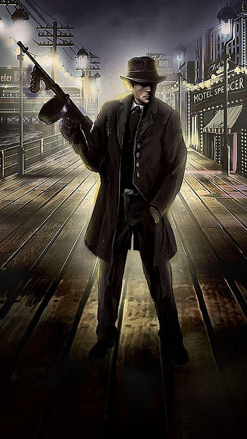 Mafia King, Gun HD phone wallpaper