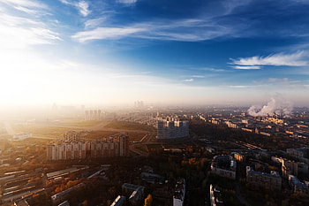 Cities, Houses, Moskow, City, Skyscraper, Overview, Review, Megapolis, Megalopolis, Panorama, Russia, Capital HD wallpaper